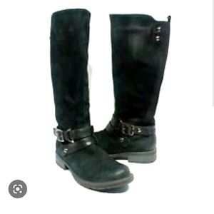 Earth Sierra Tall Biker Boots sz 10B